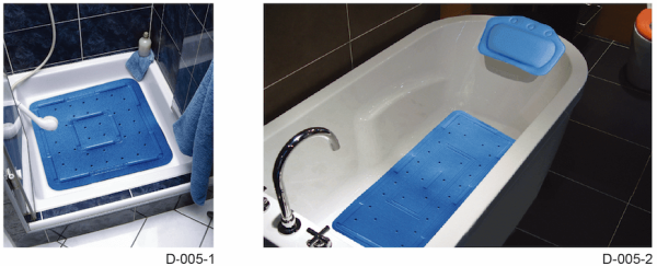 Hai Zhi Dian PEVA Bath Mat & Pillow Set #D005 - Image 3