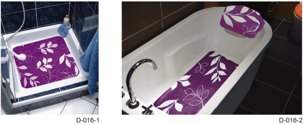 Hai Zhi Dian PEVA Bath Mat & Pillow Set #D016 - Image 3