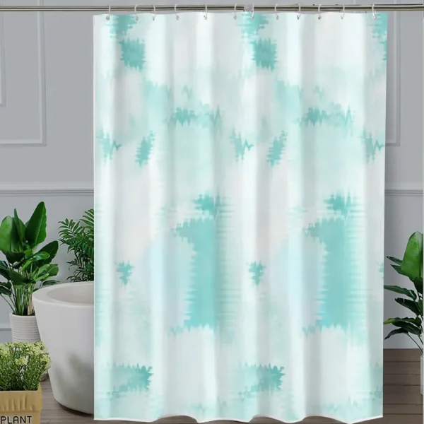 Hai Zhi Dian Polyester Shower Curtain #YD031