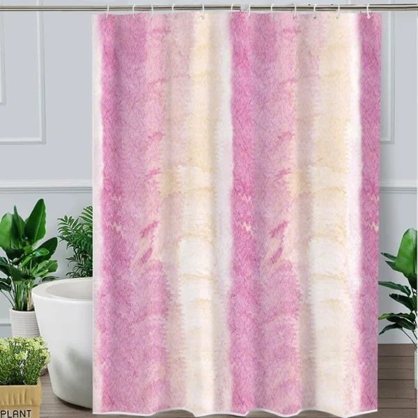 Hai Zhi Dian Polyester Shower Curtain #YD088