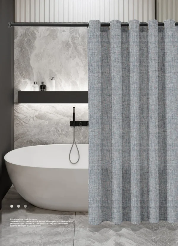 Hai Zhi Dian Polyester Shower Curtain #YD105-2