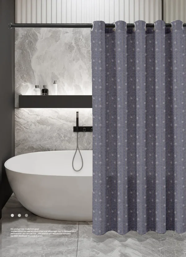 Hai Zhi Dian Polyester Shower Curtain #YD106-1