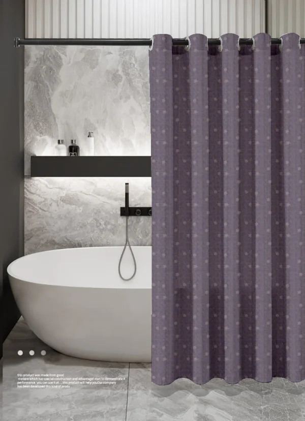 Hai Zhi Dian Polyester Shower Curtain #YD106-3