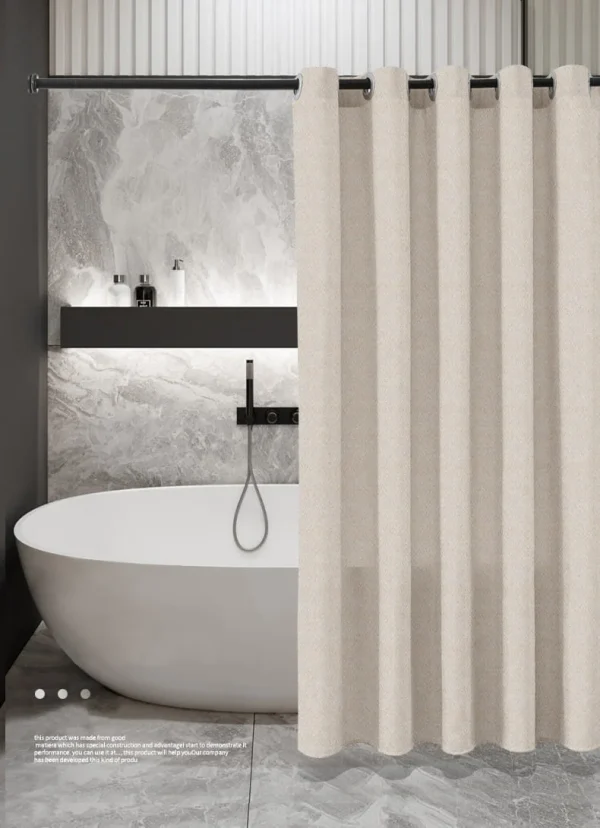 Hai Zhi Dian Polyester Shower Curtain #YD107-2