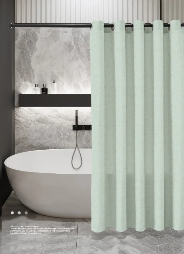 Hai Zhi Dian Polyester Shower Curtain #YD107-3