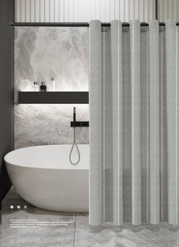 Hai Zhi Dian Polyester Shower Curtain #YD108-1