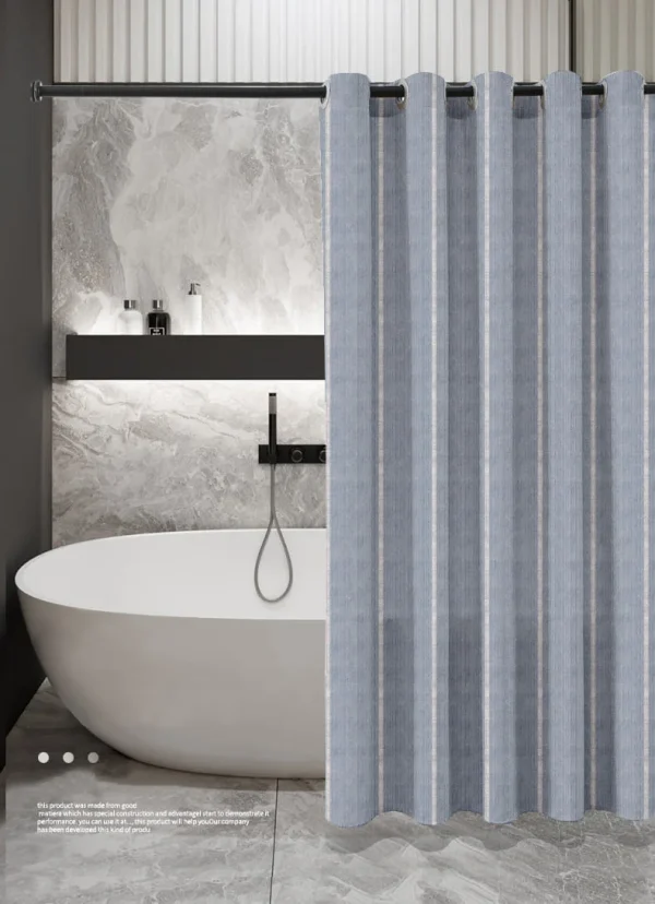 Hai Zhi Dian Polyester Shower Curtain #YD108-3