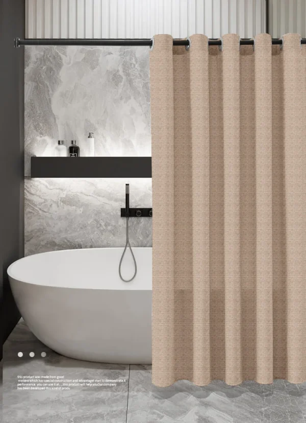 Hai Zhi Dian Polyester Shower Curtain #YD112-3