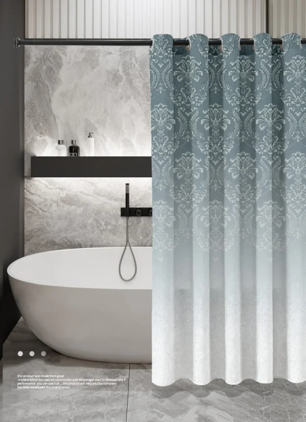 Hai Zhi Dian Polyester Shower Curtain #YD151-1