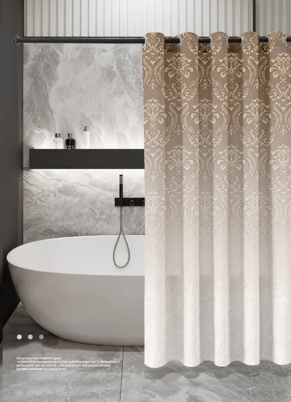 Hai Zhi Dian Polyester Shower Curtain #YD151-2