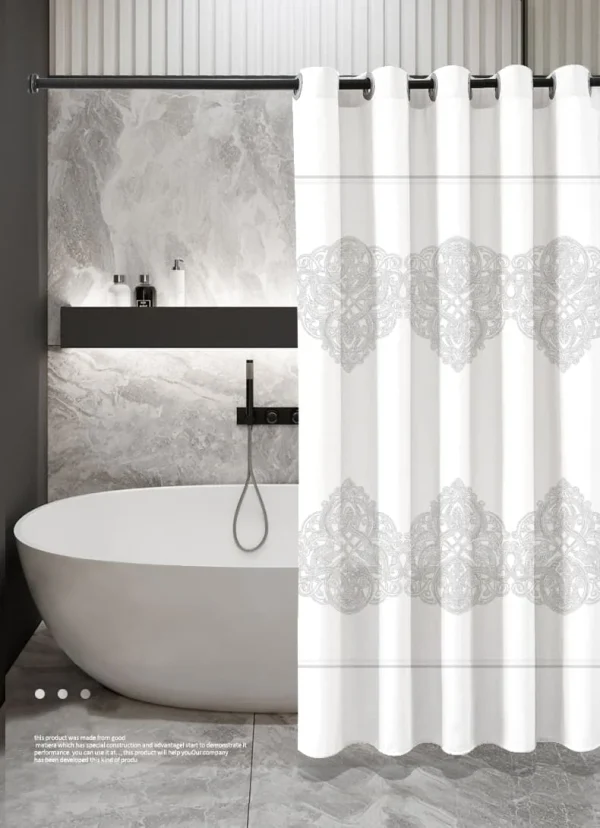 Hai Zhi Dian Polyester Shower Curtain #YD152-2