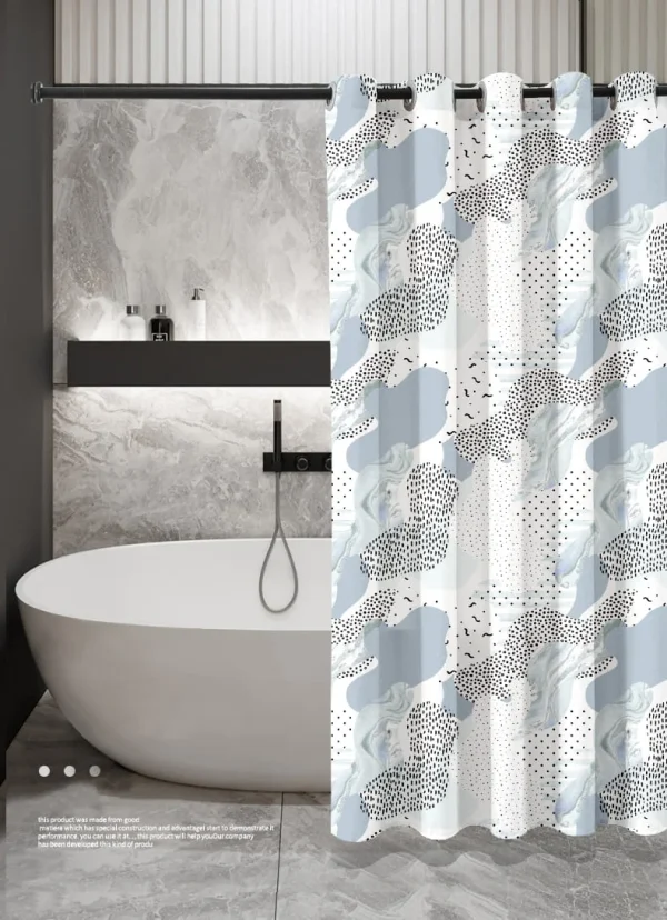 Hai Zhi Dian Polyester Shower Curtain #YD154-1