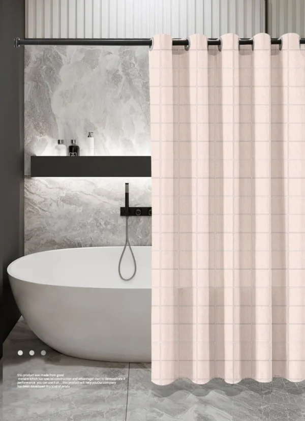 Hai Zhi Dian Polyester Shower Curtain #YD155-1