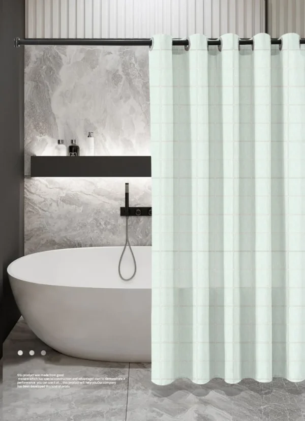 Hai Zhi Dian Polyester Shower Curtain #YD155-2