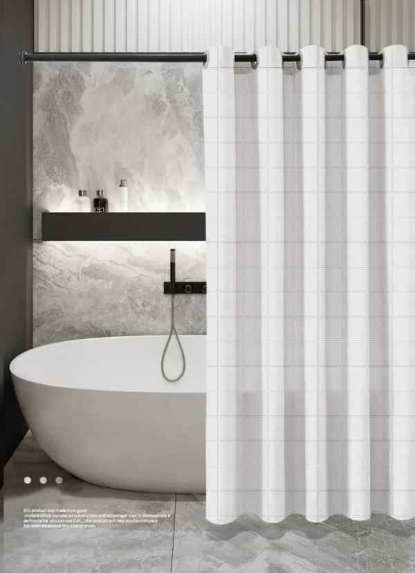 Hai Zhi Dian Polyester Shower Curtain #YD155-5