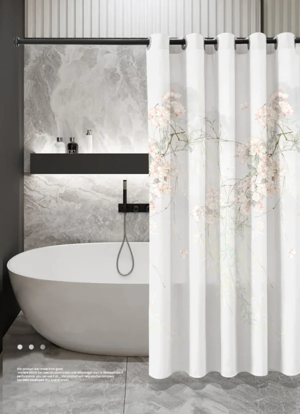 Hai Zhi Dian Polyester Shower Curtain #YD156-6