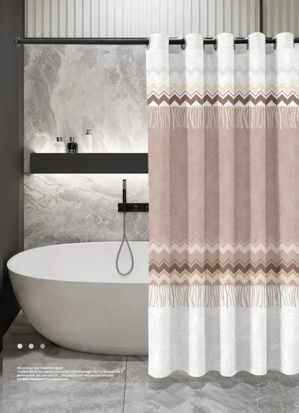 Hai Zhi Dian Polyester Shower Curtain #YD160-2