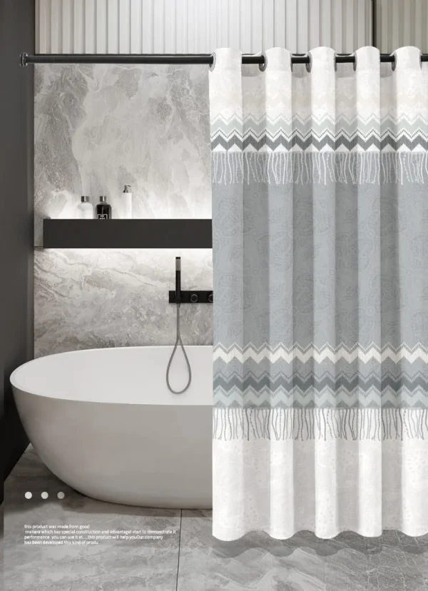 Hai Zhi Dian Polyester Shower Curtain #YD160-3