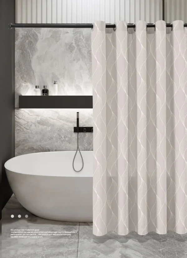 Hai Zhi Dian Polyester Shower Curtain #YD161-1