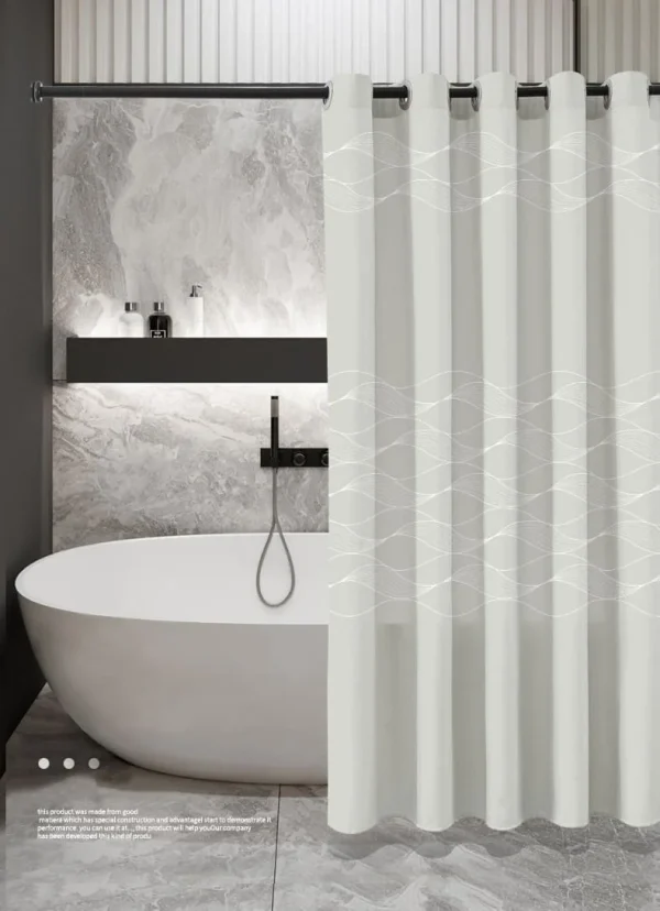 Hai Zhi Dian Polyester Shower Curtain #YD162-1