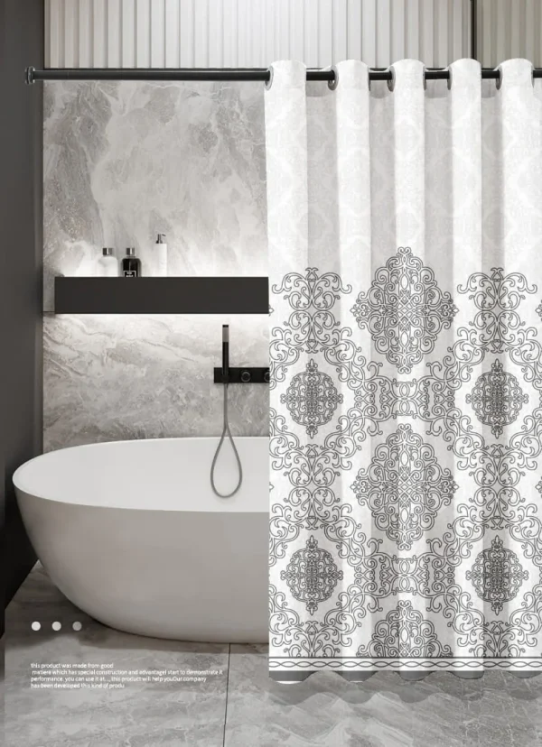 Hai Zhi Dian Polyester Shower Curtain #YD163-3