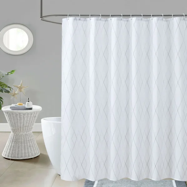 Hai Zhi Dian Polyester Shower Curtain #YD165