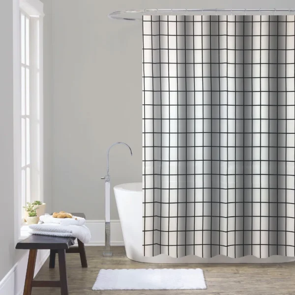 Hai Zhi Dian Polyester Shower Curtain #YD166