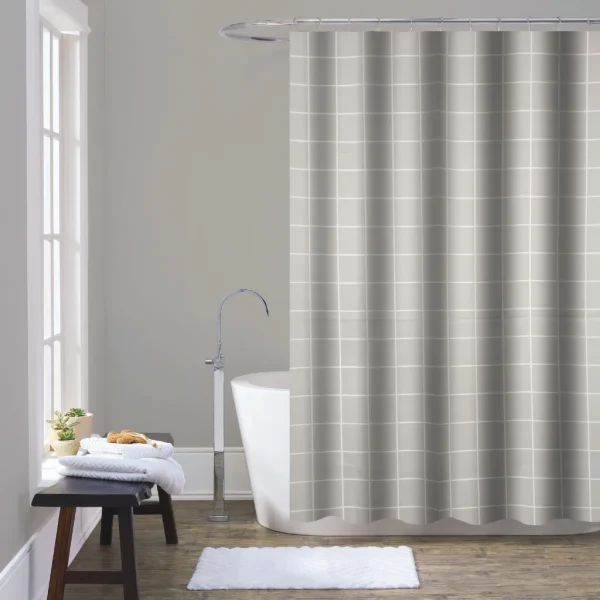 Hai Zhi Dian Polyester Shower Curtain #YD169