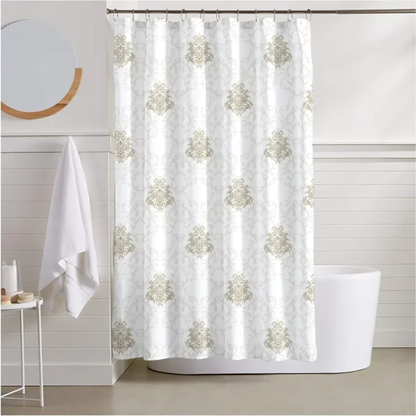 Hai Zhi Dian Polyester Shower Curtain #YD180-1