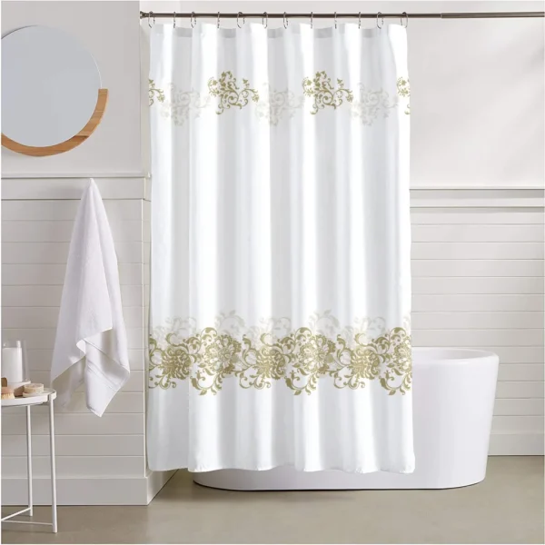 Hai Zhi Dian Polyester Shower Curtain #YD181-3