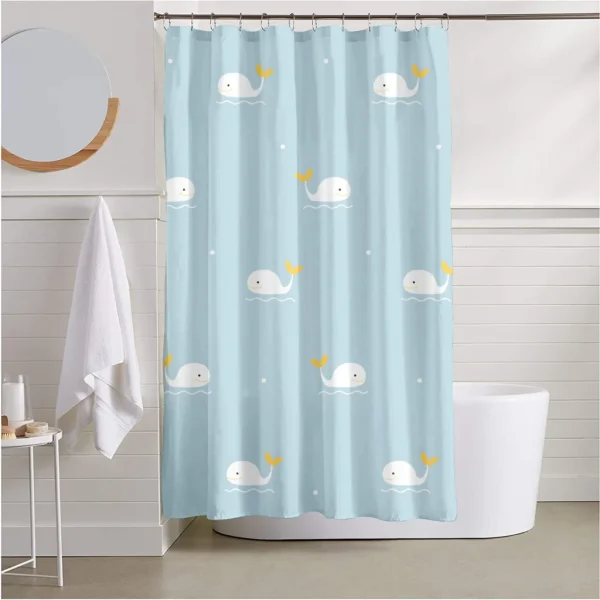 Hai Zhi Dian Polyester Shower Curtain #YD186-1