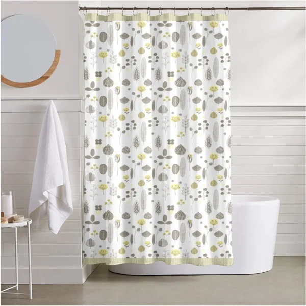 Hai Zhi Dian Polyester Shower Curtain #YD191-1