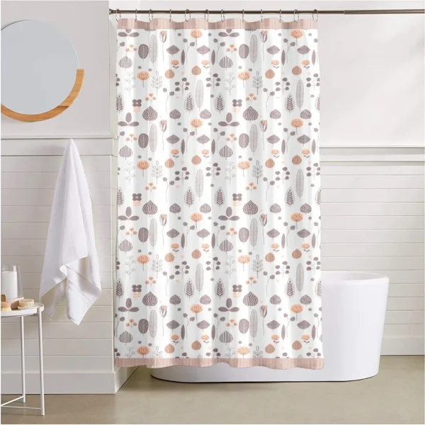 Hai Zhi Dian Polyester Shower Curtain #YD191-2