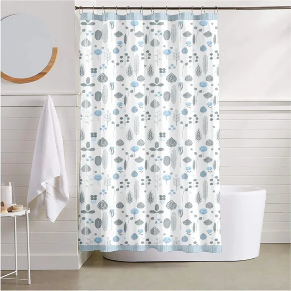 Hai Zhi Dian Polyester Shower Curtain #YD191-3