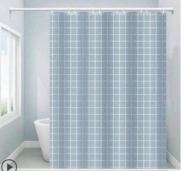 Hai Zhi Dian Polyester Shower Curtain #YD210