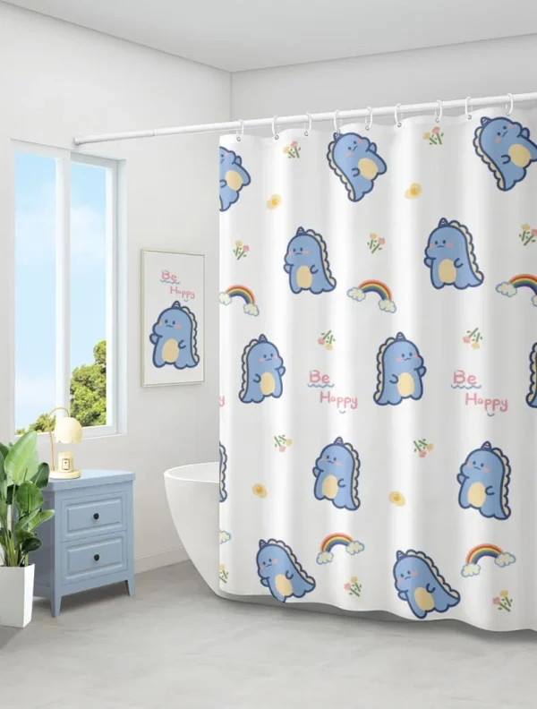 Hai Zhi Dian Polyester Shower Curtain #YD211